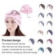 thumbnail image 4 of Envolturas para la cabeza Minnieouse para mujeres Estilos bohemios Gorro plisado Tipo 12, 4 of 5