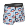 thumbnail image 3 of JUNZAN Donut with the USA Fag Mens Underwear Boxer Briefs for Men’s - Large, 3 of 9