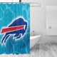 thumbnail image 3 of Cortina de ducha de baño personalizada del equipo de fútbol Bills Football, impermeable, cortina de ducha para el hogar antialtas temperaturas, cortina de ducha de privacidad de 72 x 72 pulgadas, 3 of 8