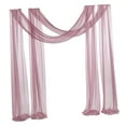 thumbnail image 3 of de mesa de gasa con arco de boda, cortinas de cenador, cubierta de mesa decorativa creativa y reutilizable práctica para suministros de fiesta rosa intenso, 3 of 8