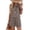 #03Brown, variant on Casual Gingham Plaid Matching Sets for Women Round Neck Sleeveless Tank Tops with Drawstring Pocket Shorts Two Piece Outfits Pink 2XL