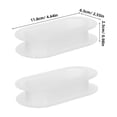 thumbnail image 2 of FUTUREORYY 10Pcs Plastic Carrying Handles For Cardboard Boxes Ergonomic Transport, 2 of 8