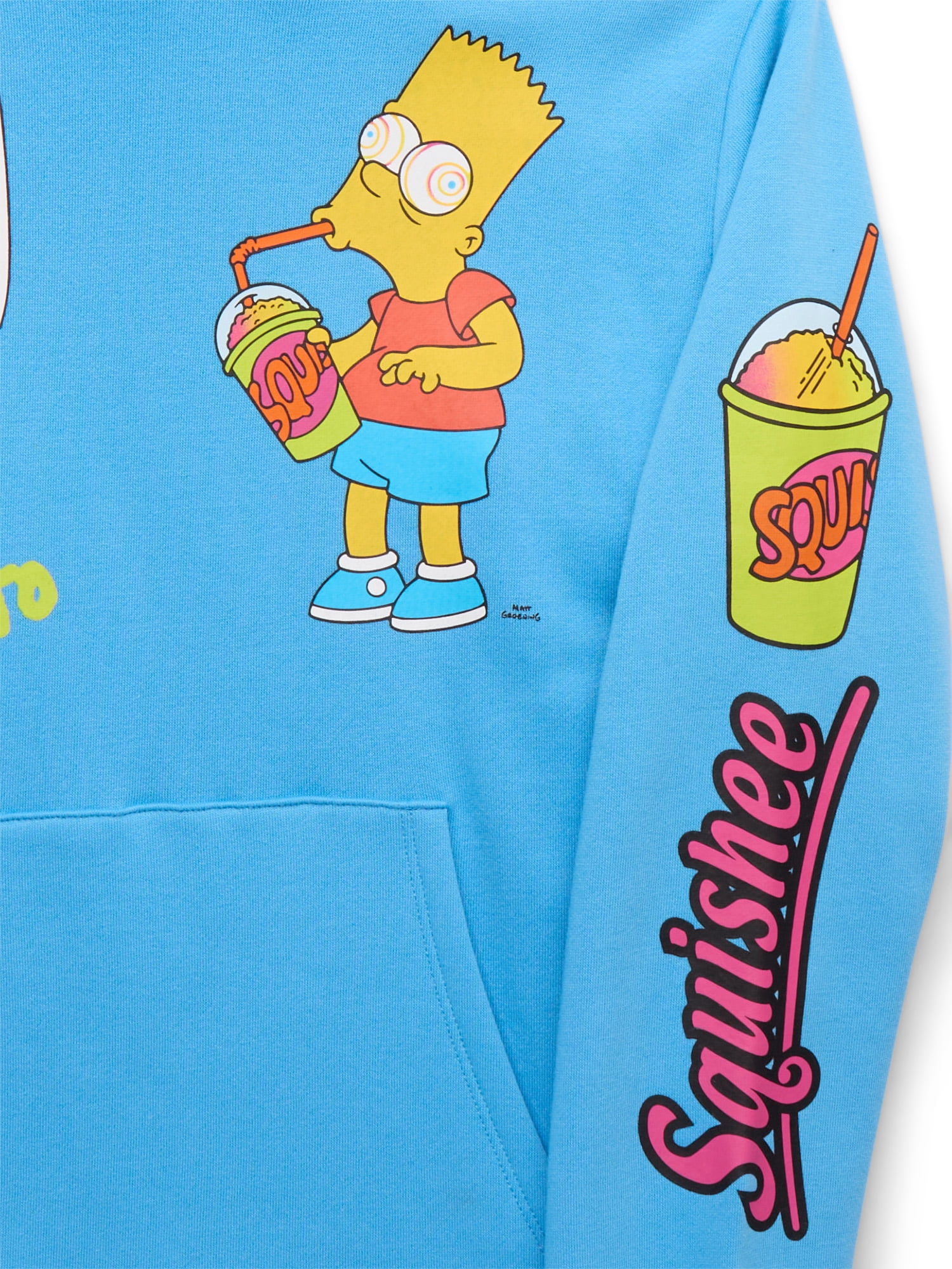 The Simpsons Make It Kwik, Boys Graphic Print Long Sleeve Hoodie, Sizes 4-18