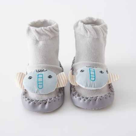 

YOHOME Newborn Baby Cartoon Newborn Baby Girls Boys Anti-Slip Socks Slipper Shoes