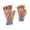 Coffee, variant on HNMKIU Winter Outdoor Thermal Knitted Fingerless Half Mittens Unisex Design For Daily Use Warm Cold Weather Grey - One Size