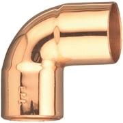 NIBCO 3-4 In. CxC 90 Deg. Close Ruff Copper Elbow (1-4 Bend) W01470C W01470C 416874