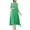 Green, variant on Sleeveless Asymmetrical Maxi Dress for Women Loose Fit Summer Cotton Linen Casual Long Dress with Pockets Tunic
