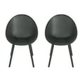 thumbnail image 2 of Stylish & Durable Dining Chair, PP, Black (Set of 2), 2 of 10