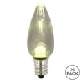thumbnail image 2 of Vickerman C9 Transparent Plastic LED Warm White Dimmable Bulb, package of 25 per bag, 2 of 3