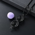 thumbnail image 3 of 3D Flower Urn Necklace for Ashes for Women Men Hollow Heart Keepsake Urn Locket Pendant Memorial Cremation Jewelry with Mini Ball, 3 of 6