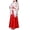 Floral red, variant on Traditional Chinese Ancient Clothing Women's Costumes Chinese Girls Traditional Outfit dress Queen Dress