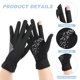 thumbnail image 2 of 2 pares de guantes de protección solar de verano para hombres y mujeres, guantes de ciclismo al aire libre antideslizantes sin dedos y anti-ultravioleta 553, 2 of 5