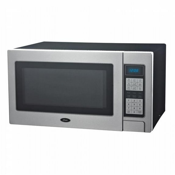Oster OGZD1102 1.1 cu ft. Microwave Stainless Steel Front Panel - 1000 watt