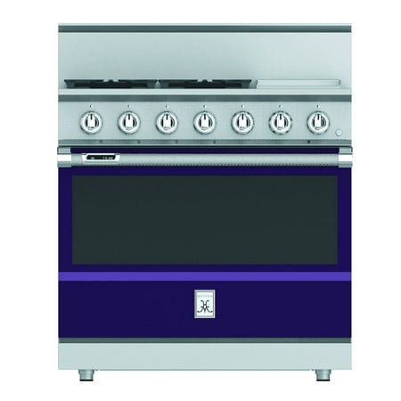 Hestan Krd364gd-Ng Krd Series 36" Wide 5.8 Cu. Ft. Free Standing Dual Fuel Natural Gas
