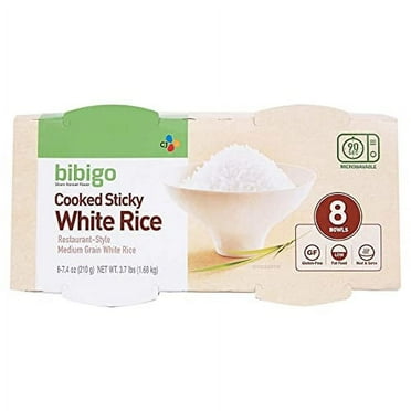 Restaurant-Style Cooked Sticky White Rice, 8 - 7.4-ounce Bowls
