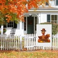 thumbnail image 6 of Thanksgiving Outdoor Garden Flags - Turkey Cute Durable Porch Flags - Double Side Happy Thanskgiving Thanksgiving Day Garden Flag - Deco for Patio Home Front Door Porch Balcony, 6 of 6