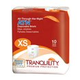 thumbnail image 1 of Tranquility ATN Culottes Jetables pour Adultes, Languettes Refermables avec Protection Toute la Nuit, TP (18 Pouces-26 Pouces) - 10 Unités (Lot de 1), 1 of 5