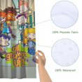 thumbnail image 3 of All Grown Up-theme Bathroom Shower Curtain Home Decor,Bath Curtains Durable Waterproof Bath Curtain , Adluts Girls Boys Bathroom Decor House Gifts 52x71inch（130cmX180cm）, 3 of 5