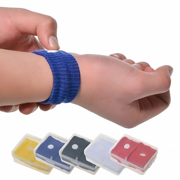 XIRQI Anti Nausea Carsickness Seasick Motion Sickness Relief Wristband Bracelet