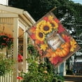 thumbnail image 3 of Fall Welcome Sunflowers Pumpkins Leaves Fall Garden Flags 28"x40” Double Side,Small Yard Flags for Outside,Outdoor Fall Decor,Autumn Funny Garden Flag Yard Decoration, 3 of 5