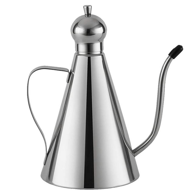 Dispensador de aceite de oliva DYEY de acero inoxidable 1000 ml a prueba de fugas