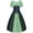 Green, variant on Renaissance Costume Women, Medieval Dress, Medieval Costume Women, Women's Medieval Renaissance Costume Cosplay Over Dress Halloween Vampire Bride Costumes Dress for Women, Brown L