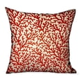 thumbnail image 1 of Plutus Sweet Trinidad Red Floral Cojínde lujo de doble cara 26 "x 26" Plutus PBDU1906-2626-DP, 1 of 2