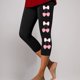 thumbnail image 5 of Pantalones de Yoga Capri, Moda Impresa Estiramiento Capris para Mujeres, Poliéster Spandex Entrenamiento Y Ocio, 5 of 8