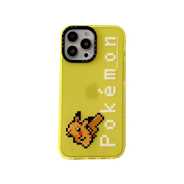 Anime Japonés Pixel Pokemon Clear Casetify Funda Para Teléfono Para iPhone 14 13 12 11 Pro Max 7 8 Plus SE X XR , Protectora Suave