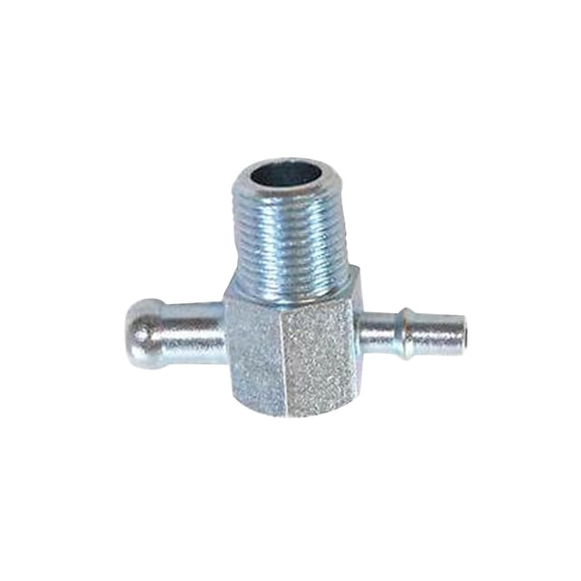 Múltiple de admisión Acoplamiento en T de vacío / Rosca universal de 3/8 "NPT a pezón de 1/4" 3/8 "/ Adaptador de ajuste duradero Reemplazo de hierro DYNWAVEMX Junta del colector de admisión