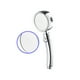 thumbnail image 2 of Cabezal de ducha Rociador de baño de doble cara Grifo de ducha de mano de alta presión Accesorio de baño Inevent HA000054-00, 2 of 7