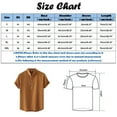 thumbnail image 2 of Pimfylm Mens Shirts Short Sleeve Cotton Tees for Men, Extra-Long Crewneck T-Shirts White 2XL, 2 of 4