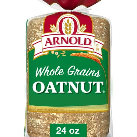 Arnold Whole Grains Oatnut Bread 24 oz Pre-sliced Multigrain Bread Bag Arnold Whole Grains Oatnut Bread 24 oz Pre-sliced Multigrain Bread Bag
