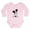 Petal Pink, variant on CafePress - Liver Brittany Long Sleeve Infant Bodysuit - Long Sleeve Cotton Baby Bodysuit