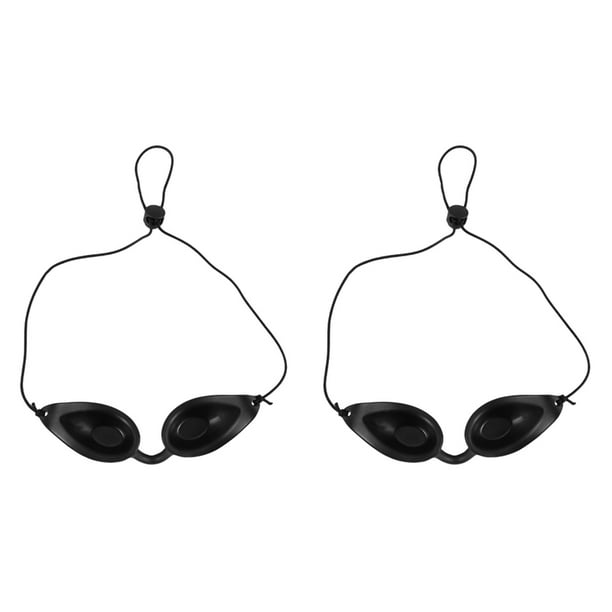 2X Protección de Ojos UV Flexible Gafas de Protección de Bronceado de Cama Solar Interior Y Exterior Gafas de Sol para Tomar En La Playa