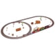 thumbnail image 2 of Juego de trenes Sunnimix eléctrico para NIÑAS con humo luces sonido 220 piezas Tren Play Playset, 2 of 8