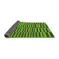 thumbnail image 2 of Ahgly Company Indoor Rectangle Abstract Green Modern Area Rugs, 2' x 3', 2 of 4