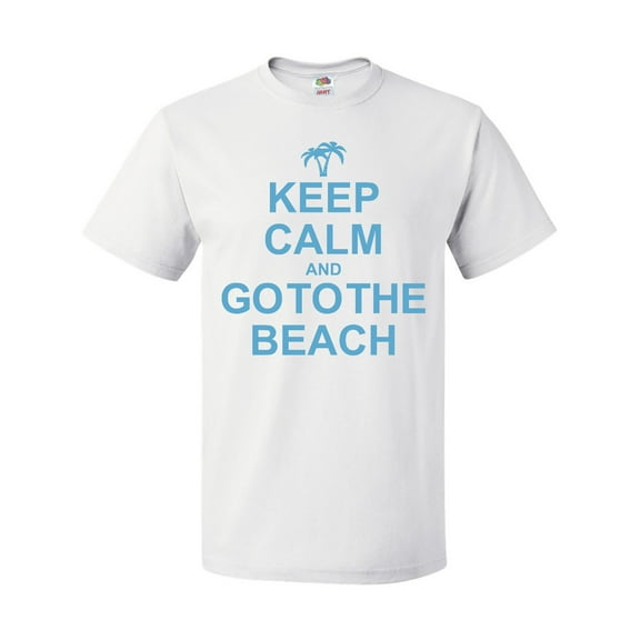 Inktastic Keep Calm Go To The Beach T-Shirt