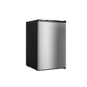 Hisense 4.4 Cu Ft Single Door Mini Fridge RR44D6ASE, Silver Walmart