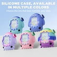 thumbnail image 3 of Funda de silicona para Tamagotchi Paradise con cordón morado, 3 of 7