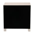 thumbnail image 5 of Baxton Studio Javianne End Table with Faux Leather 3-Drawer Storage Cabinet, 5 of 10