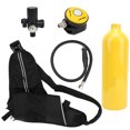 thumbnail image 1 of Diving Tank, Diving Diving Equipment Portable Oxygen Tank Underwater Device  For  Divers Yellow, 1 of 8