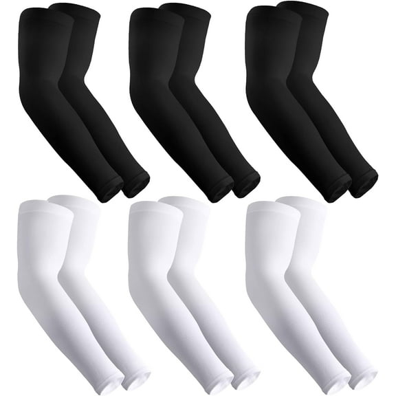 UV Sun Protection Arm Sleeves for Men & Women - Tattoo Cover Up - UPF 50 Cooling Sleeve for Golf, Cycling
