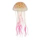 thumbnail image 1 of Decoración de medusas para pecera, adornos fluorescentes de silicona para medusas, decoración de acuario con ventosa, rosa, 2,8 "x 5,5", 1 of 7