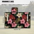 thumbnail image 5 of Psesaysky Golf Cart Seat Covers, Golf Cart Seat Towel Blanket with Handle, Foldable, Soft and Comfortable, Suits EZGO, Yamaha, Club Car and Other 2-Seat Carts, 51"x 30.3", Vintage Tropical Hibiscus, 5 of 8