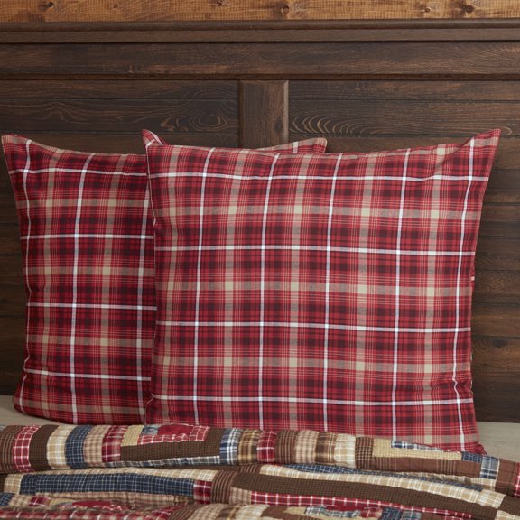 VHC Brands Braxton Fabric 29195 Euro Sham