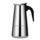 thumbnail image 1 of Cafetera de acero inoxidable cafetera eléctrica portátil Mocha Latte Tomshoo 450ml, 1 of 7