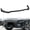 Painted Black, variant on Stay Tuned Performance For 2021-2025 Ford Mustang Mach-E GT Painted White Front Bumper Body Spoiler Lip