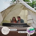 thumbnail image 4 of COMMOUDS 13" Self-Inflating Air Mattress with Built-in Rechargeable Pump, Queen, 4 of 12