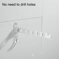 thumbnail image 1 of Rack de Colgado Interior Retráctil y Plegable de Aluminio para Lavandería Dormitorio, 1 of 10
